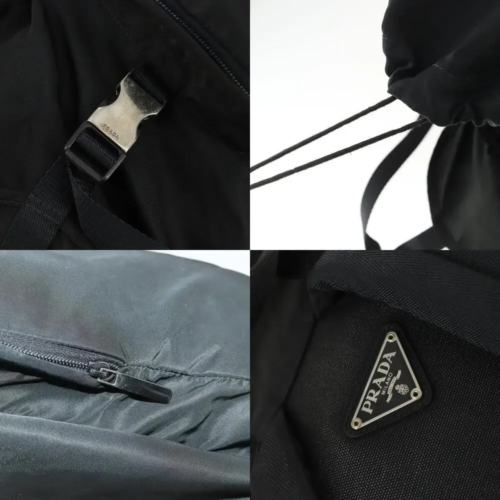 Prada Nylon Backpack Black